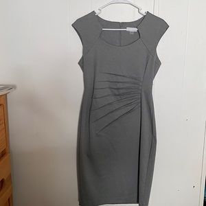 CALVIN KLEIN Professional Grey Dress Size 8